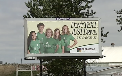 Local Billboards Promoting Safe Teen Driving in Eugene & Springfield